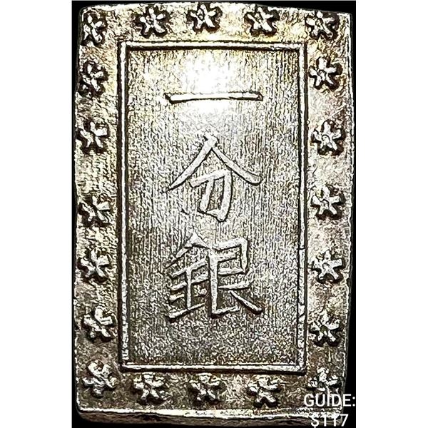 1859-1868 Japan Silver Bu UNCIRCULATED