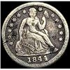 Image 1 : 1844 Seated Liberty Dime LIGHTLY CIRCULATED
