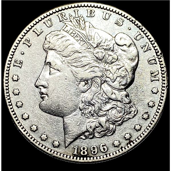 1896-S Silver Morgan Dollar LIGHTLY  CIRCULATED