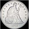 Image 1 : 1872 Seated Liberty Silver Dollar CLOSELY  UNCIRCULATED