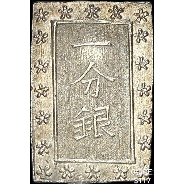 1859-1868 Japan Silver Bu UNCIRCULATED