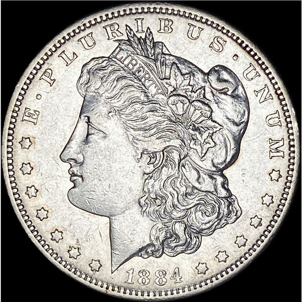 1884-S Silver Morgan Dollar CLOSELY  UNCIRCULATED