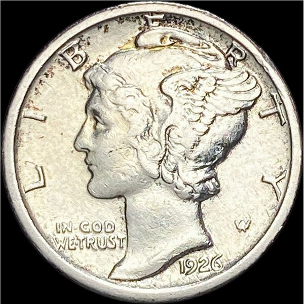 1926-S Silver Mercury Dime CLOSELY  UNCIRCULATED