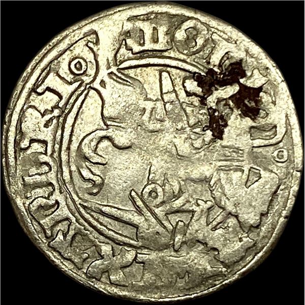 1500s-1600s Lithuria Silver Grosz CLOSELY UNCIRCULATED