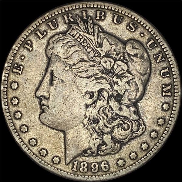 1896-S Silver Morgan Dollar LIGHTLY  CIRCULATED