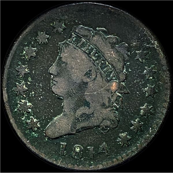 1814 Classic Head Large Cent LIGHTLY  CIRCULATED
