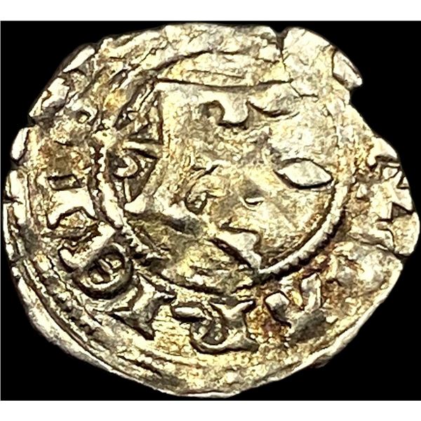 1386-1395 Hungary Silver Denar CLOSELY UNCIRCULATED