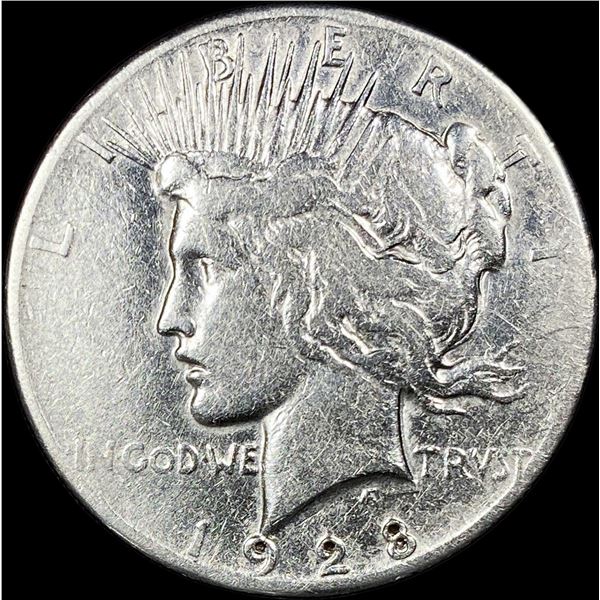 1928 Peace Dollar LIGHTLY CIRCULATED