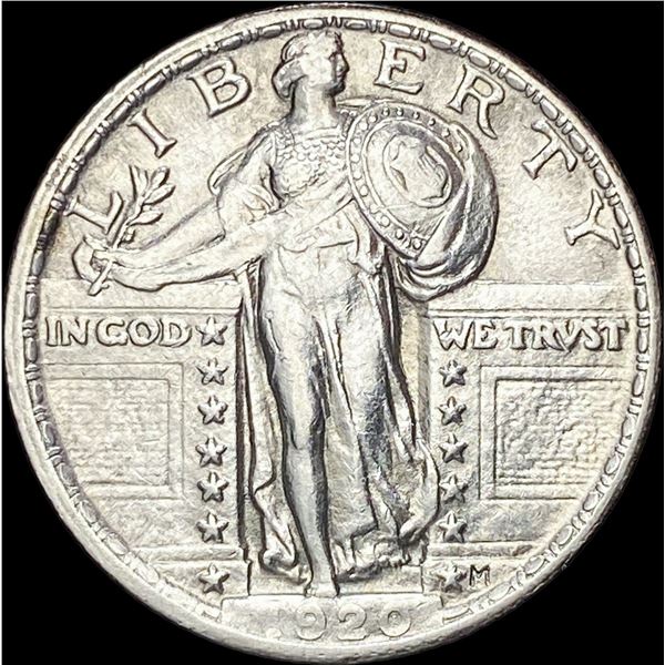 1920 Standing Liberty Quarter CHOICE AU