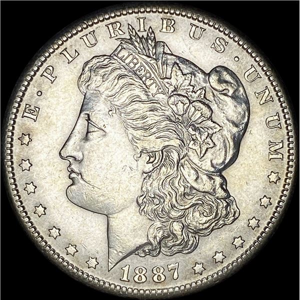 1887-S Morgan Silver Dollar CLOSELY  UNCIRCULATED