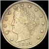 Image 1 : 1884 Liberty Head Nickel NEARLY UNCIRCULATED