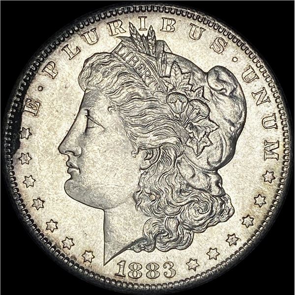 1883-S Silver Morgan Dollar CHOICE AU