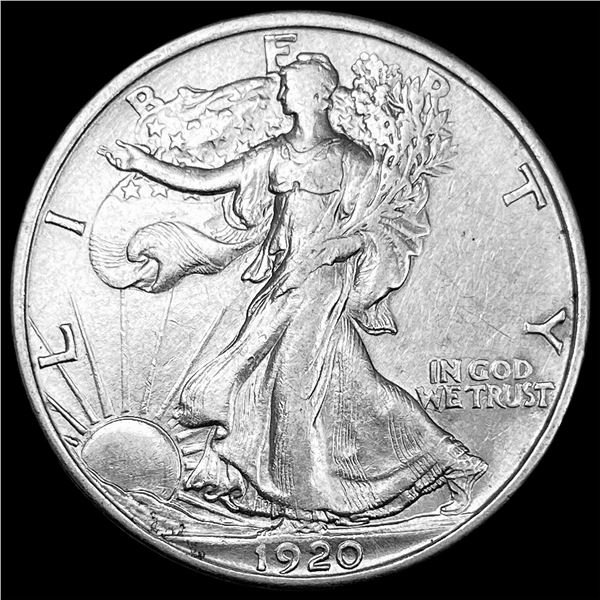 1920 Walking Liberty Half Dollar CLOSELY  UNCIRCULATED