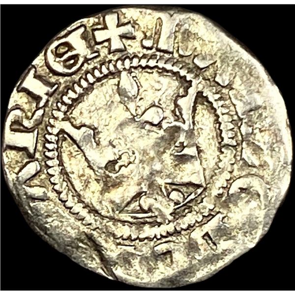 1386-1395 Hungary Silver Denar CLOSELY UNCIRCULATED