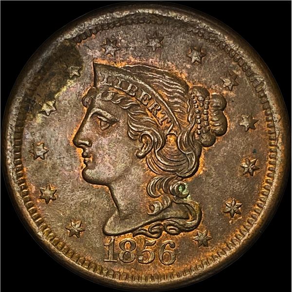 1856 Braided Hair Large Cent UNCIRCULATED