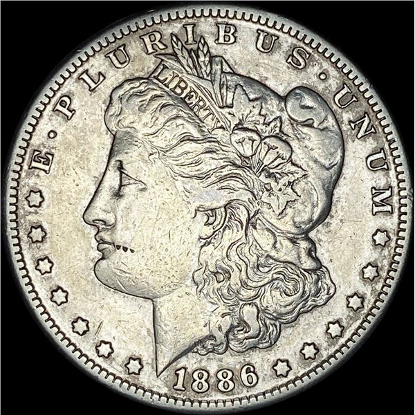 1886-S Silver Morgan Dollar CLOSELY  UNCIRCULATED