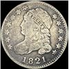 Image 1 : 1821 Capped Bust Dime NICELY CIRCULATED