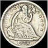 Image 1 : 1838 Seated Liberty Half Dime LIGHTLY  CIRCULATED