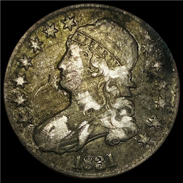 1831 Capped Bust Half Dollar NICELY  CIRCULATED