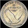 Image 2 : 1917-D Type 1 Standing Liberty Quarter  LIGHTLY CIRCULATED