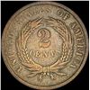 Image 2 : 1867 Bronze Two-Cent Piece ABOUT UNCIRCULATED