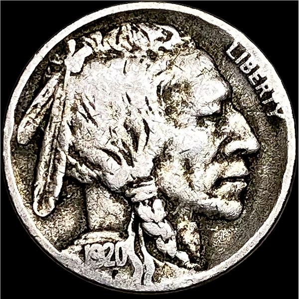 1920-D Buffalo Nickel LIGHTLY CIRCULATED