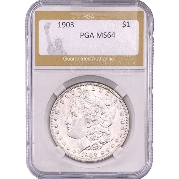 1903 Morgan Silver Dollar PGA MS64