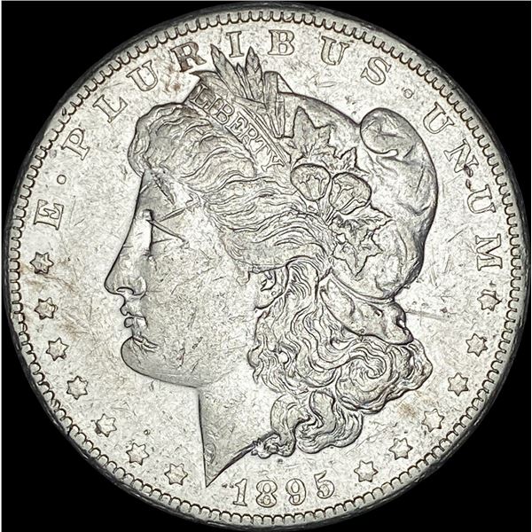 1895-O Silver Morgan Dollar NEARLY  UNCIRCULATED