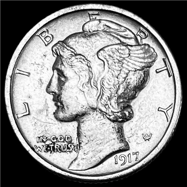 1917-S Silver Mercury Dime UNCIRCULATED