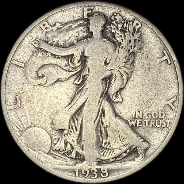 1938-D Walking Liberty Half Dollar NICE CIRC