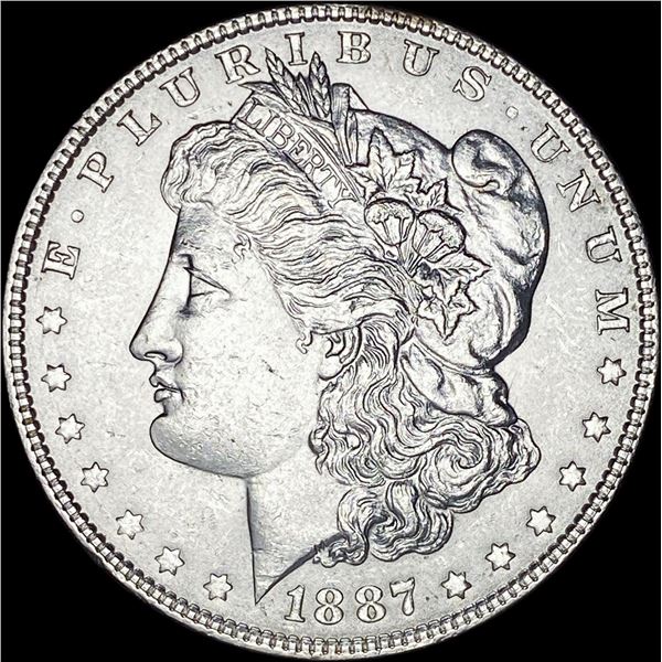 1887 Morgan Silver Dollar CLOSELY  UNCIRCULATED