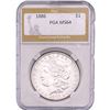 Image 1 : 1886 Morgan Silver Dollar PGA MS64
