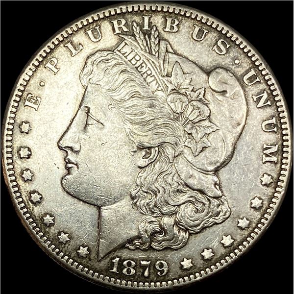 1879-S REV 78 Morgan Silver Dollar CLOSELY  UNCIRCULATED