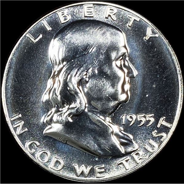 1955 Franklin Silver Half Dollar CHOICE PROOF