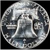 Image 2 : 1955 Franklin Silver Half Dollar CHOICE PROOF