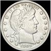Image 1 : 1909-D Barber Silver Quarter CLOSELY  UNCIRCULATED