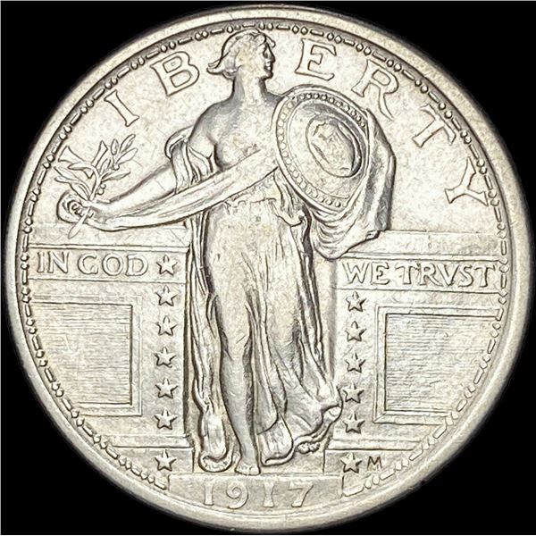 1917 Standing Liberty Quarter Type 1 CLOSELY  UNCIRCULATED