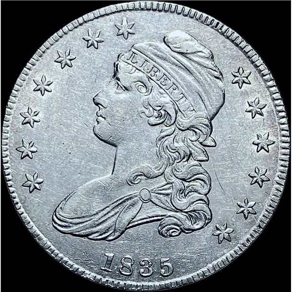 1835 Capped Bust Half Dollar CHOICE AU