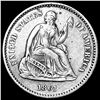 Image 1 : 1861 Seated Liberty Half Dime CLOSELY  UNCIRCULATED