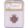 Image 1 : 1880 Indian Head Cent PGA MS65+ RD