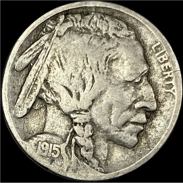 1915-D Buffalo Nickel LIGHTLY CIRCULATED