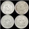 Image 1 : [3 Coins]1923 Soviet Union Silver 10 Kopeks CLOSELY UNCIRCULATED