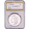 Image 1 : 1878 8TF Morgan Silver Dollar PGA MS63 PL