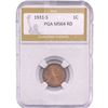Image 1 : 1931-S Wheat Cent PGA MS64 RD