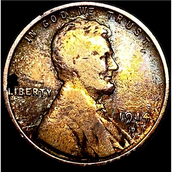 1914-D Lincoln Wheat Cent NICELY CIRCULATED
