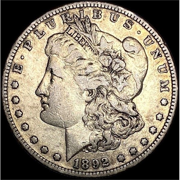 1892-S Silver Morgan Dollar LIGHTLY  CIRCULATED
