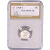 Image 1 : 1919-S Mercury Silver Dime PGA MS63 FB
