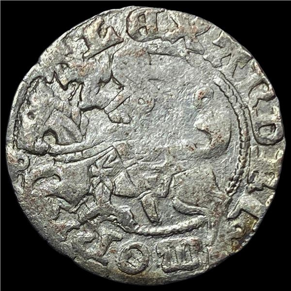 1500's-1600's Lithuania Silver Grosz CLOSELY UNCIRCULATED
