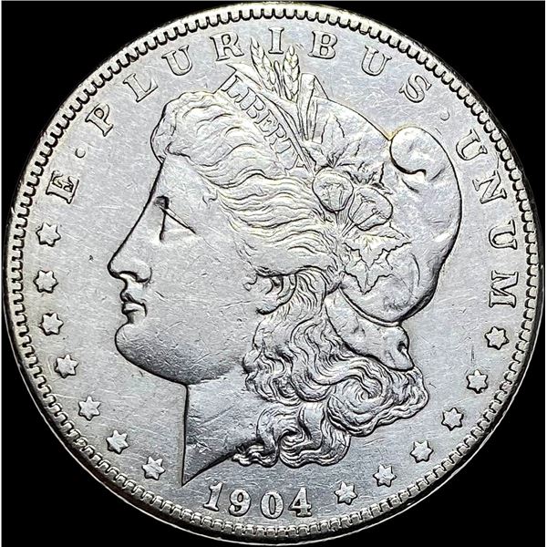 1904-S Morgan Silver Dollar NEARLY UNCIRCULATED