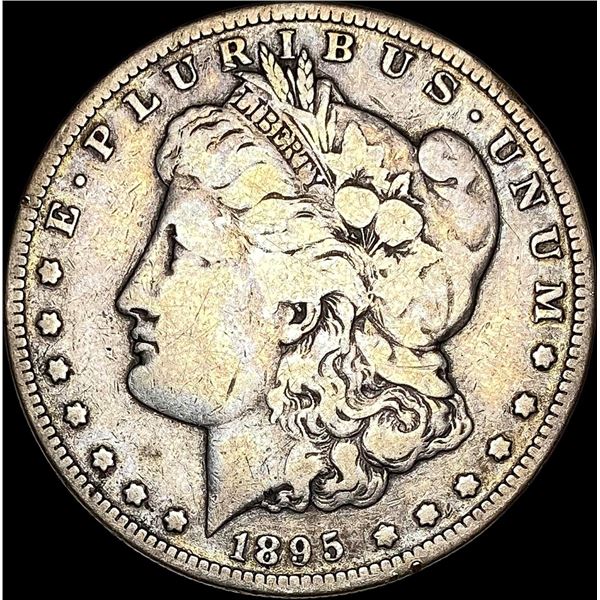 1895-S Silver Morgan Dollar NICELY CIRCULATED